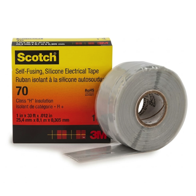 3M SCOTCH 70 Self-Fusing Silicone Rubber Electrical Tape